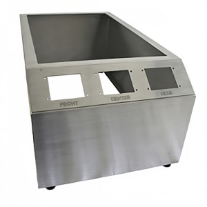 084-302050 Countertop Housing for IHW Drop In Models w/ (3) Control Panels - Stainless Steel