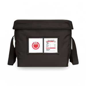 084-TCTBAG ThermaCube™ Food Delivery Bag - 13 1/2" x 14 1/2" x 13 3/10 5", Nylon, Black