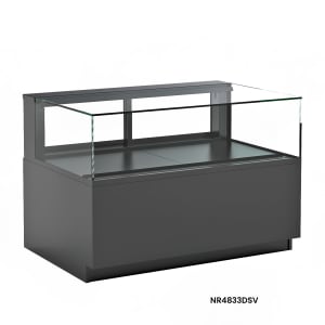 529-NR4833DSV 47 3/4" Full Service Ambient Bakery Case w/ Straight Glass - (1) Level