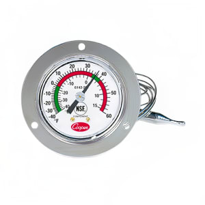 255-6142203 5 oz Dual Scale Dial Thermometer w/ 3" Front Flange, -40 To 60 Degrees F