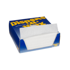 936-525499 Deli Paper - 5 1/2" x 5 1/2", Dry Wax, White