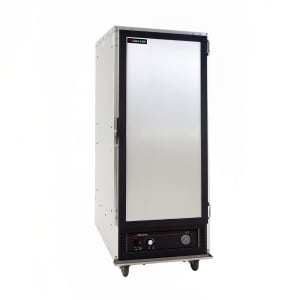 546-131UA11D Full Height Non-Insulated Mobile Heated Cabinet w/ (11) Pan Capacity, 120v