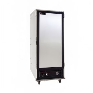 546-131UA9D 3/4 Height Non-Insulated Mobile Heated Cabinet w/ (9) Pan Capacity, 120v