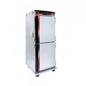 546-H137UA12D120 Full Height Insulated Mobile Heated Cabinet w/ (12) Pan Capacity, 120v