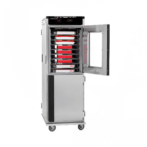 546-H138NPSCC3MQ Full Height Insulated Mobile Heated Cabinet w/ (12) Pan Capacity, 120v