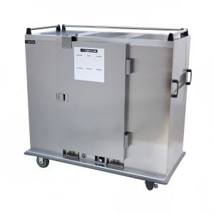546-EB150A120 Heated Banquet Cart - (150) Plate Capacity, Stainless, 120v