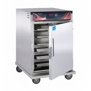 546-H137SUA6D 1/2 Height Insulated Mobile Heated Cabinet w/ (6) Pan Capacity, 120v
