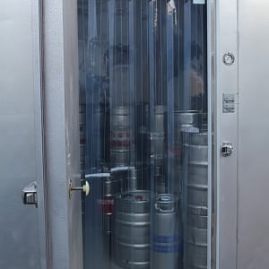 583-M108PR4086 40 x 86" H Door for Walk In Coolers & Freezers, Polar Strips 8 x 2/25"
