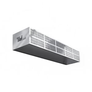 583-SLP481 48" Low-Profile Air Curtain - (1) Speed, Stainless Steel