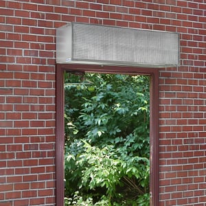 583-EIBD602 Insect Control Air Curtain for Service Entrance w/ 3 Blower Wheel, 60 x 120"