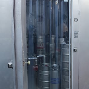583-M106PR4086 40 x 86" H Door for Walk In Cooler & Freezer, Polar Strips 6 x 3/50