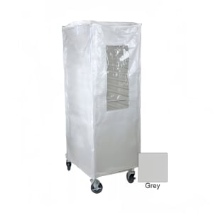 583-SUPRO14GY Rack Cover w/ Clear PVC Window, Gray