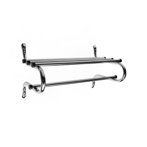 202-TMK60 60" Wall Mount Coat Rack, Zinc-Plated 