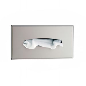 948-3552 Recessed Cabinet Facial 100 Tissue Dispenser - Stainless Steel, Satin Finish