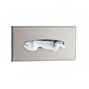 948-355 Recessed Cabinet Facial 300 Tissue Dispenser - Stainless Steel, Satin Finish