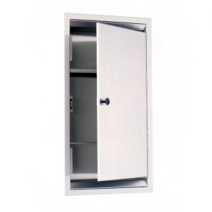 948-BP2 Recessed Bed Pan Cabinet - Stainless Steel, Satin Finish