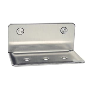948-MSA5 Front Mounted Maximum Security Soap Dish w/ Drainage Holes - Stainless Steel