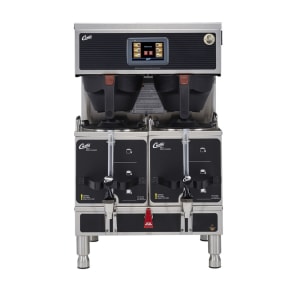965-G4GEMT10A1000 Automatic Twin Satellite Coffee Brewer w/ 1 1/2 gal Capacity & Dispenser, 220v/1ph