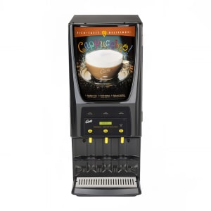 965-PCGT3DV Cappuccino Machine w/ (1) 5 lb & (2) 10 lb Hoppers & (3) Dispensers, 220v