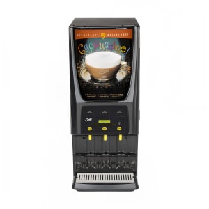 965-PCGT3 Cappuccino Machine w/ (1) 5 lb & (2) 10 lb Hoppers & (3) Dispensers, 120v
