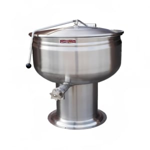 972-DP60F 60 gal. Steam Kettle - Stationary, Full Jacket, Direct Steam