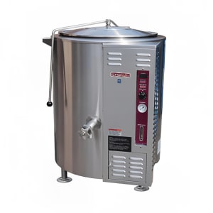 972-GL30ENG 30 gal. Steam Kettle - Stationary, 2/3 Jacket, Natural Gas