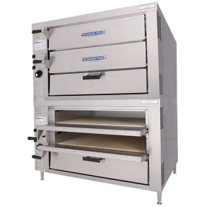 455-GP62HPNG Countertop Pizza Oven - Double Deck, Natural Gas