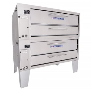 455-452NG Double Deck Pizza Oven, Natural Gas