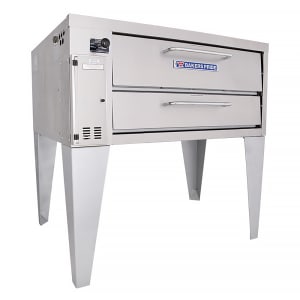 455-3151NG Single Deck Pizza Oven, Natural Gas