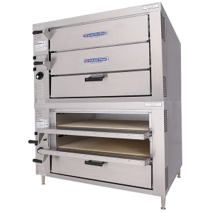 455-GP62NG Countertop Pizza Oven - Double Deck, Natural Gas