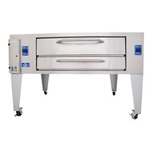 455-Y800BLNG Single Pizza Deck Oven, Natural Gas