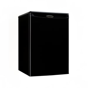 830-DAR026A1BDD 2.6 cu ft Undercounter Refrigerator w/ Solid Door - Black, 115v