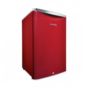 830-DAR044A6LDB 4.4 cu ft Undercounter Refrigerator w/ Solid Door - Red, 115v