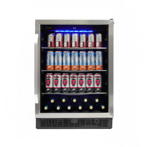 830-SBC057D1BSS 24" One Section Wine Cooler w/ (1) Zone - 11 Bottle Capacity, 115v