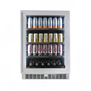 830-SPRBC056D1SS 24" One Section Wine Cooler w/ (1) Zone - 6 Bottle Capacity, 115v