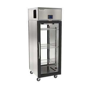 032-GAHPT1G Full Height Insulated Pass Thru Mobile Heated Cabinet w/ (3) Shelves, 208-240v/1ph