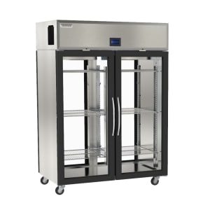 032-GAHPT2G Full Height Insulated Pass Thru Mobile Heated Cabinet w/ (6) Shelves, 208-240v/1ph