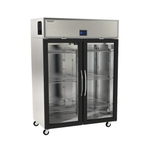 032-GAH2G Full Height Insulated Mobile Heated Cabinet w/ (6) Shelves, 208-240v/1ph