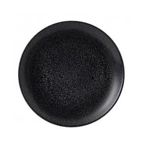 245-EB217 9" Round Evo Origins Plate - Ceramic, Black