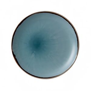 245-HBL21 8 2/3" Round Harvest Plate - Ceramic, Blue