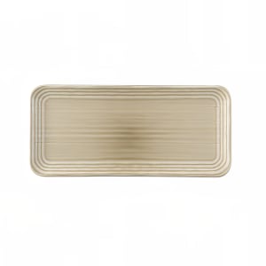 450-FN492 Rectangular Harvest Plate - 13 5/8" x 6 1/4", Ceramic, Norse Linen