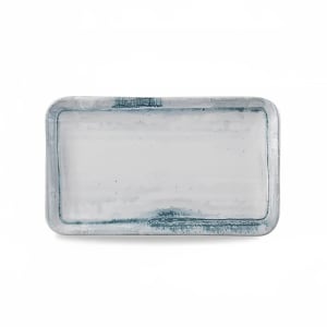 450-FN496 Rectangular Maker's Finca Plate - 10 5/8" x 6 1/4", Ceramic, Limestone