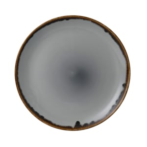 450-HG112 11 1/4" Round Harvest Plate - Ceramic, Gray