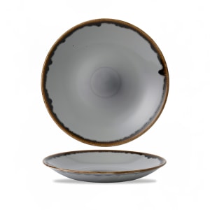 450-HGD11 11" Round Harvest Plate - Ceramic, Gray
