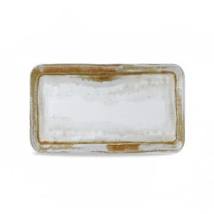 450-FN520 Rectangular Maker's Finca Plate - 10 5/8" x 6 1/4", Ceramic, Sandstone