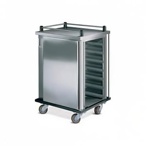 171-DXICT12 12 Tray Ambient Meal Delivery Cart