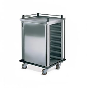 171-DXPSCPT24 24 Tray Ambient Meal Delivery Cart