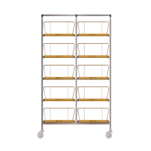 171-DXIRDSD9100 5 Level Mobile Drying Rack for Dishes