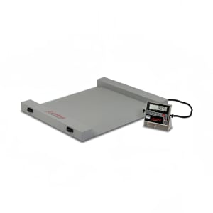 031-RW1000 Portable Digital Run A Weigh Floor Scale w/ 1000 x 1/2 lb Capacity