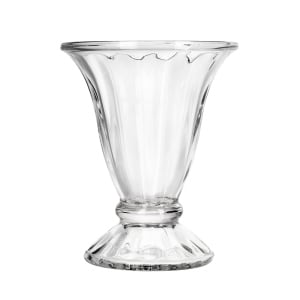 634-5115 6 1/2 oz Footed Tulip Sundae Dish - Glass, Clear